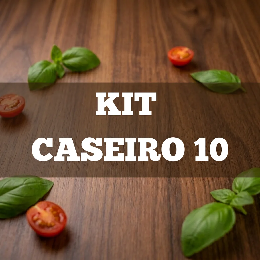 Caseiro 10 | R$ 16,99/un